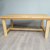 Table de ferme en bois "recyclé"