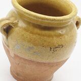 Ancien pot en terre ocre
