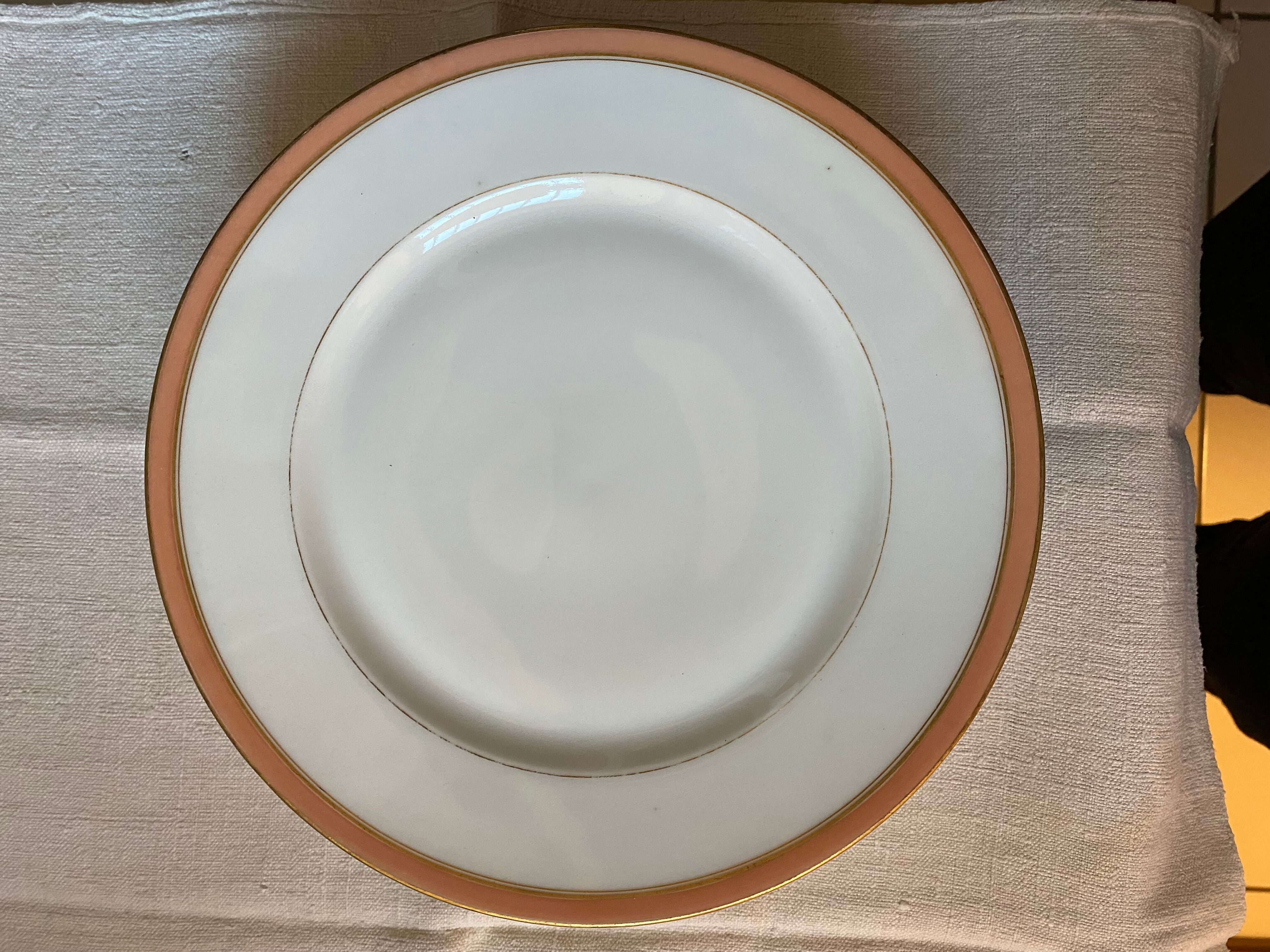 Lot 6 porcelain plates