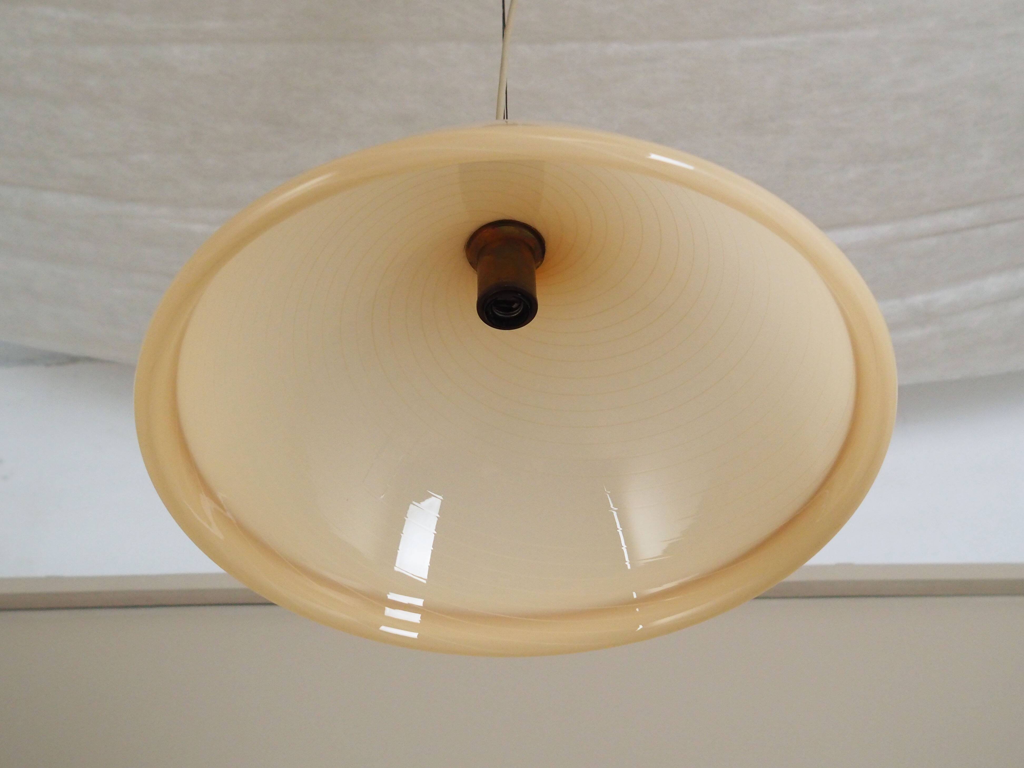 Pendant lamp, Murano glass, Italian design, 1970s, production: Italy