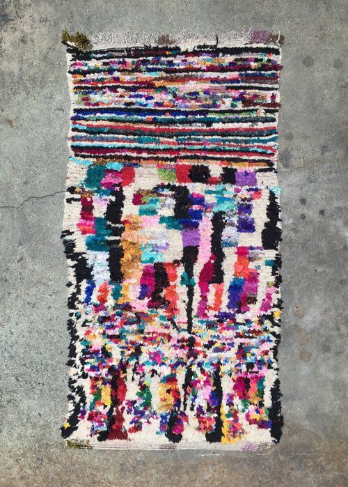 Carpet boucherouite 210 x 115 cm