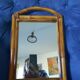 Bamboo mirror 28x40cm