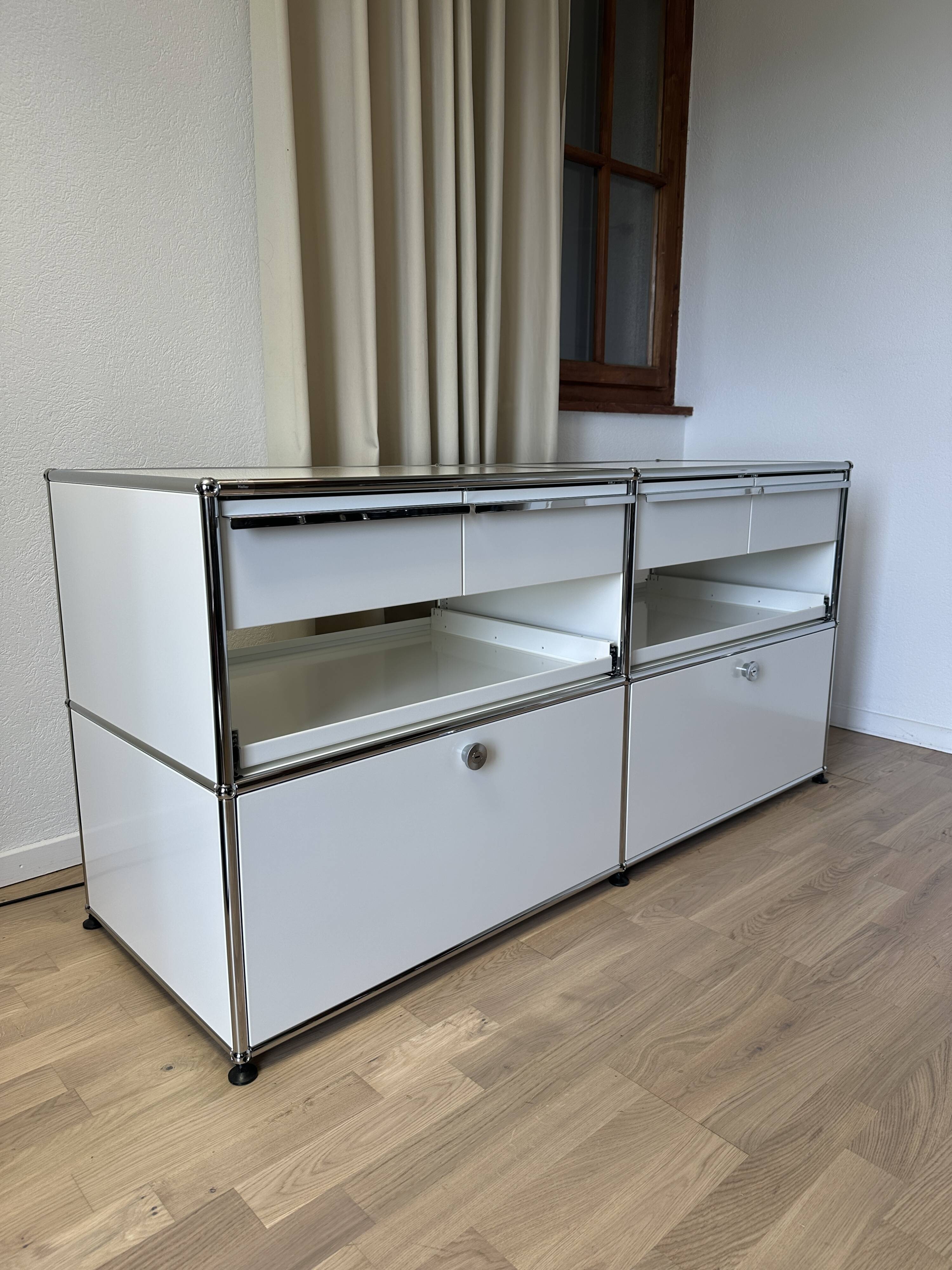 USM Haller Commode in Pure White