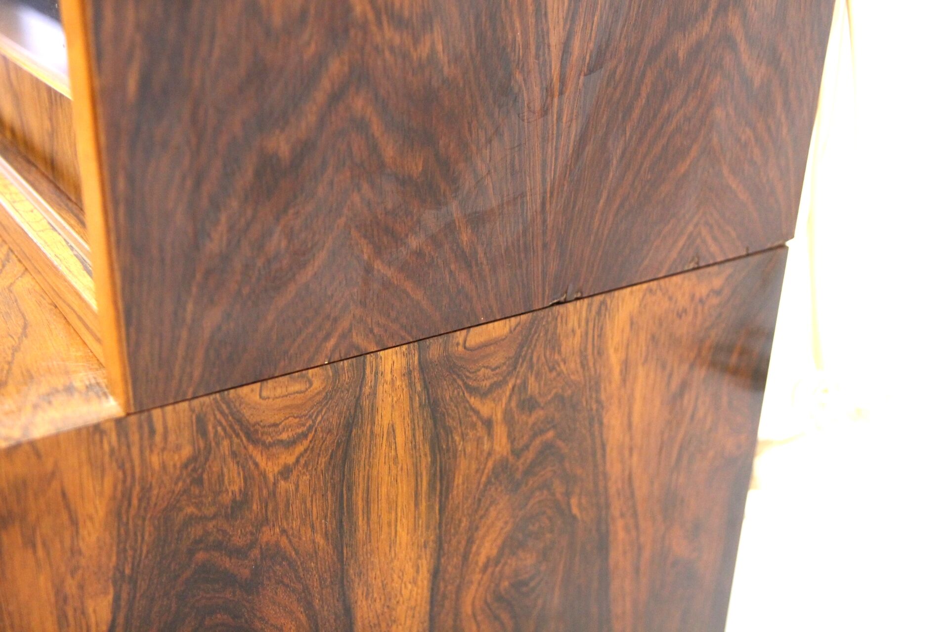 Rosewood cabinet/display case, Poul Hundevad, Denmark, 1960