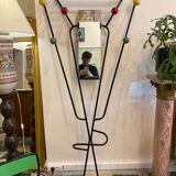 Vintage wall coat rack