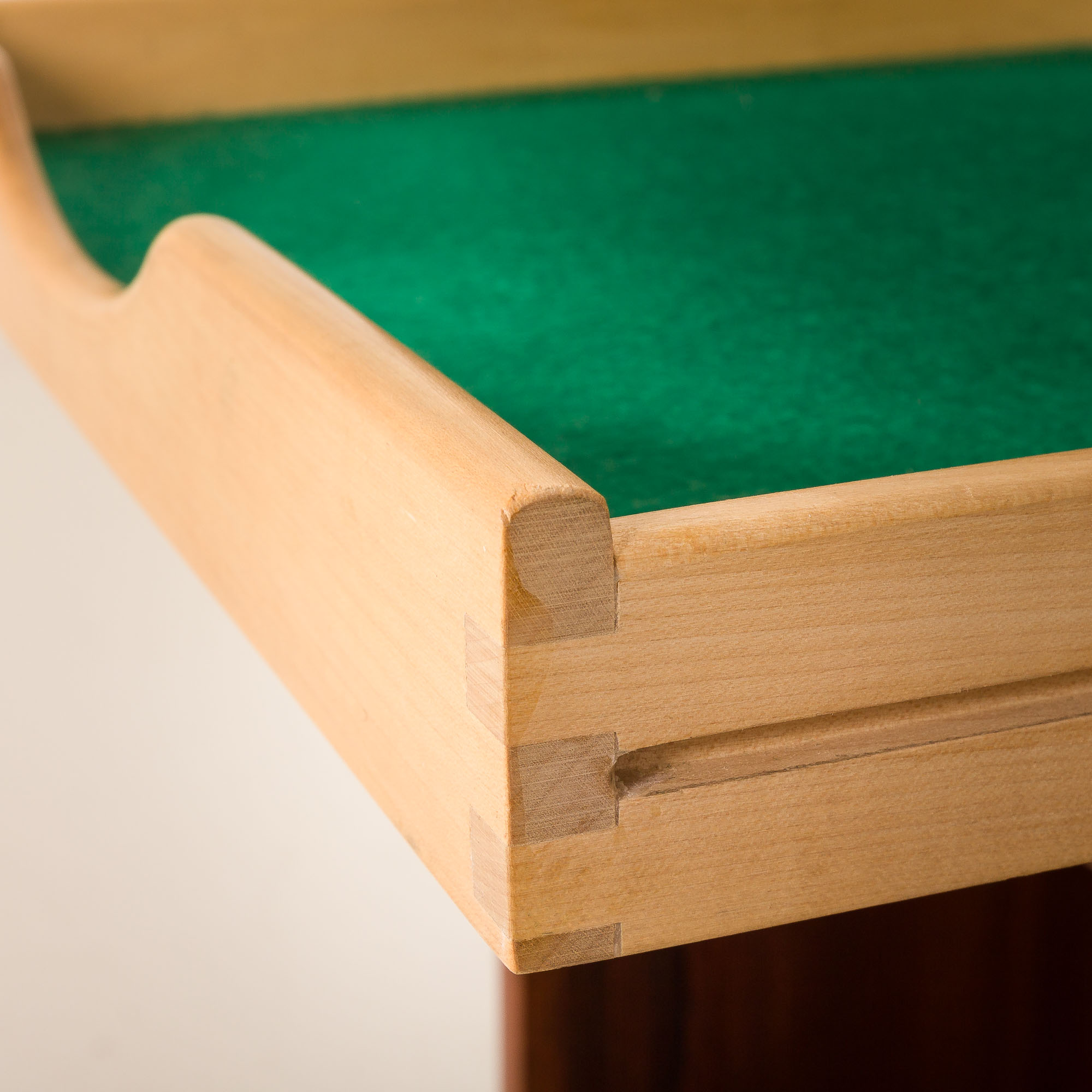 Danish small rosewood sideboard attributed to Hundevad, 1960s