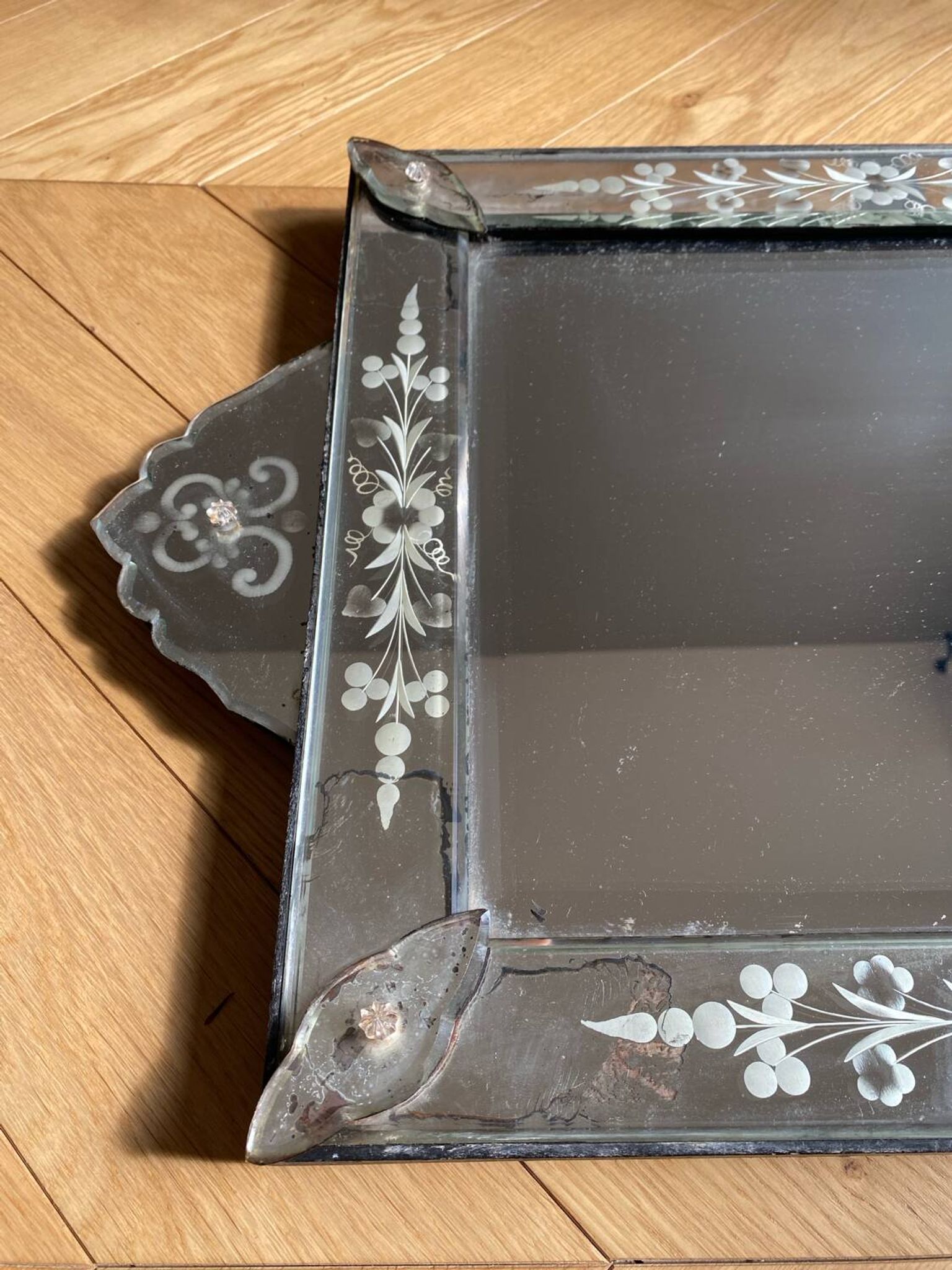 Ancient Venetian mirror