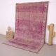 Purple Vintage Moroccan Rug 184 x 294 cm - Handmade Berber Rug - Wool Rug