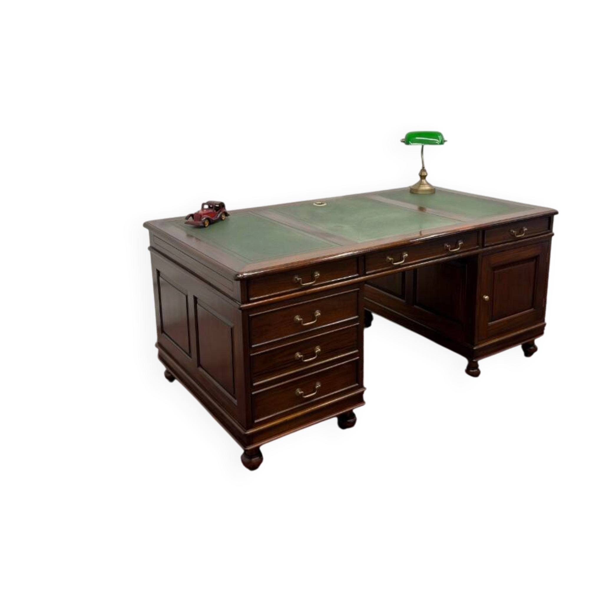 Grand bureau anglais classique