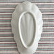 Ravier shell-shaped ramekin in antique porcelain