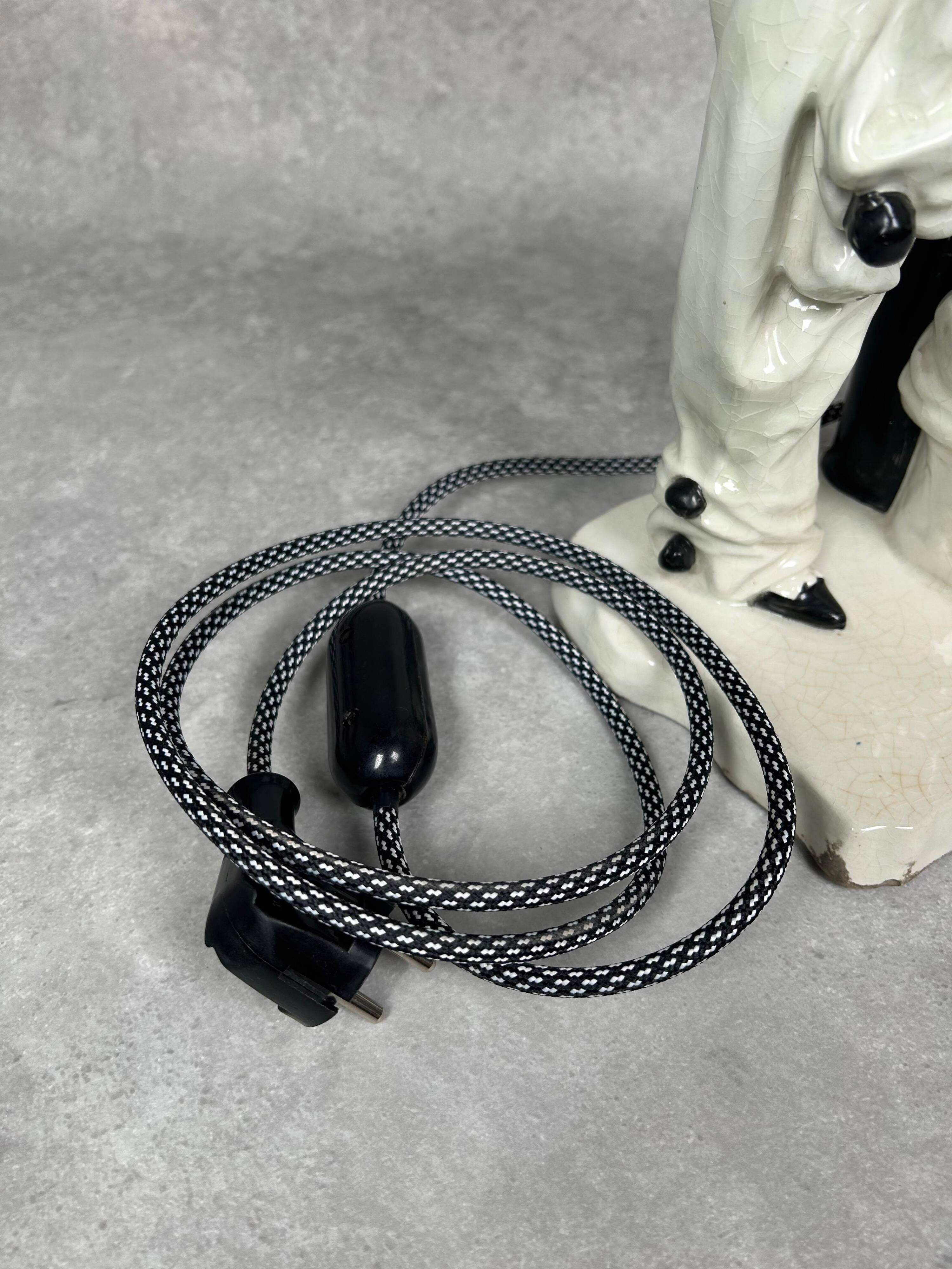 Art Deco table lamp by Emanuel Kodet Julián for Bechyně