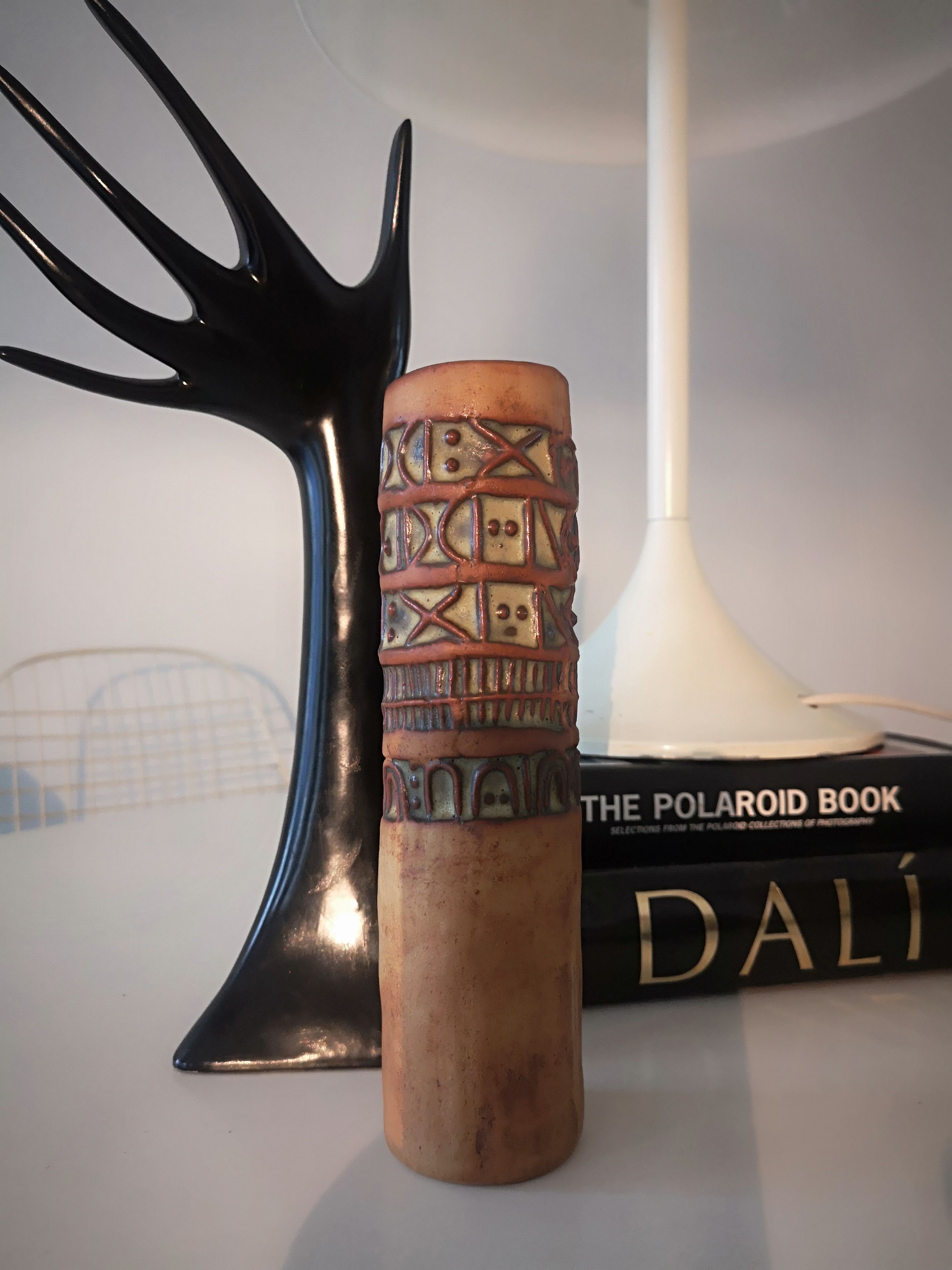 Scandinavian ceramic vase, 1960