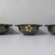 Set of 3 alsatian bowls in glazed terracotta