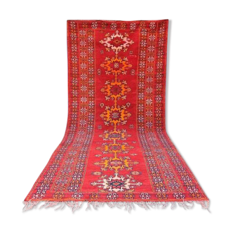 Grand Berber Carpet Vintage Red 185x380 cm