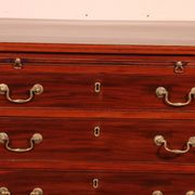 Commode d'époque George III En Acajou avec tirette - 18° Siècle