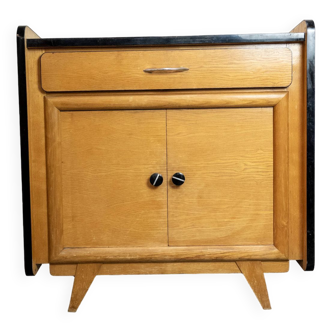 Vintage wood and Formica sideboard