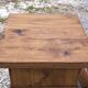 2 pine wood bases