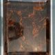 Lucite tortoiseshell and silver metal style