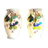 Pair of opaline vases early twentieth century