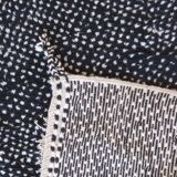 Tapis Noir à pois - 304 x 225 cm