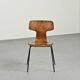 Chaise de bureau en teck 3103 par Arne Jacobsen, circa 1970