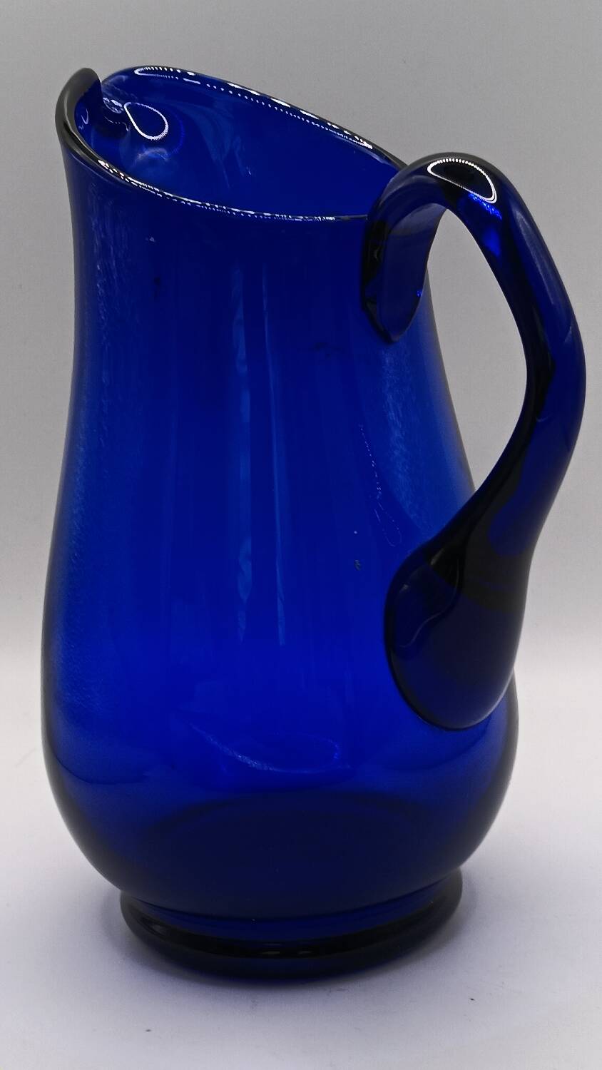 Holmegaard - Pichet / vase en verre Bleu de Bristol de Per Lutken