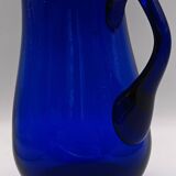 Holmegaard - Pichet / vase en verre Bleu de Bristol de Per Lutken