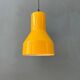 Suspension Space Age industrial in yellow metal