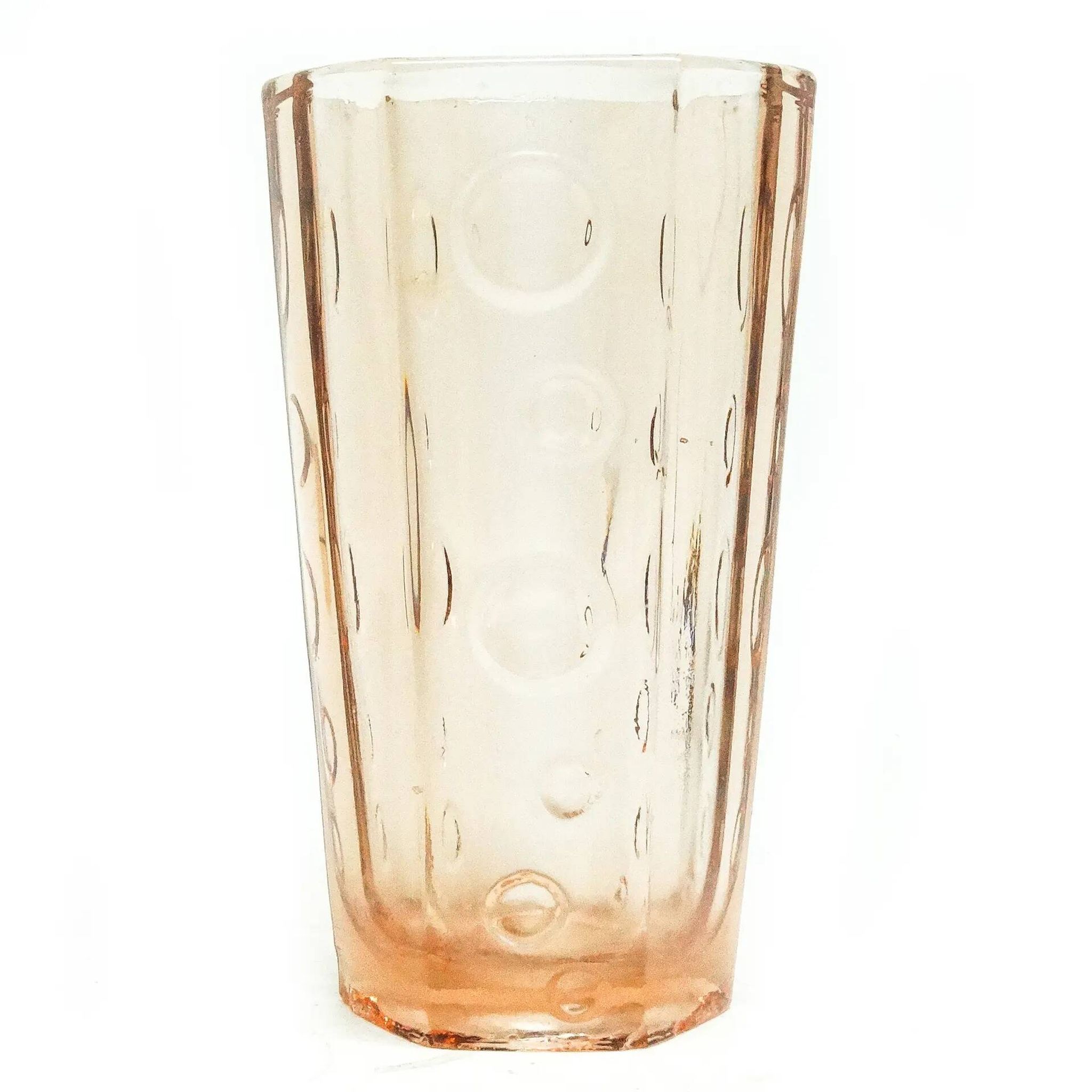 Soda Water Vase, mid-century modern, glass, Ząbkowice, Poland, 1970s