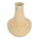 Small modern mid-century Scandinavian collection vase in sandy brown stoneware by Gunnar Borg.