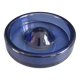 Vintage blue glass ashtray or pocket emptier
