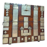 19th Century Korean Wooden and Brass Storage Chest