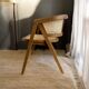Chaise de salle à manger 'Wabisabi courbée' (plusieurs pièces en stock !)
