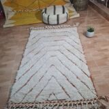 Handmade wool Berber rug 150 X 100 CM