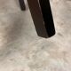 Tabouret de bar 4x vintage jonc brocante