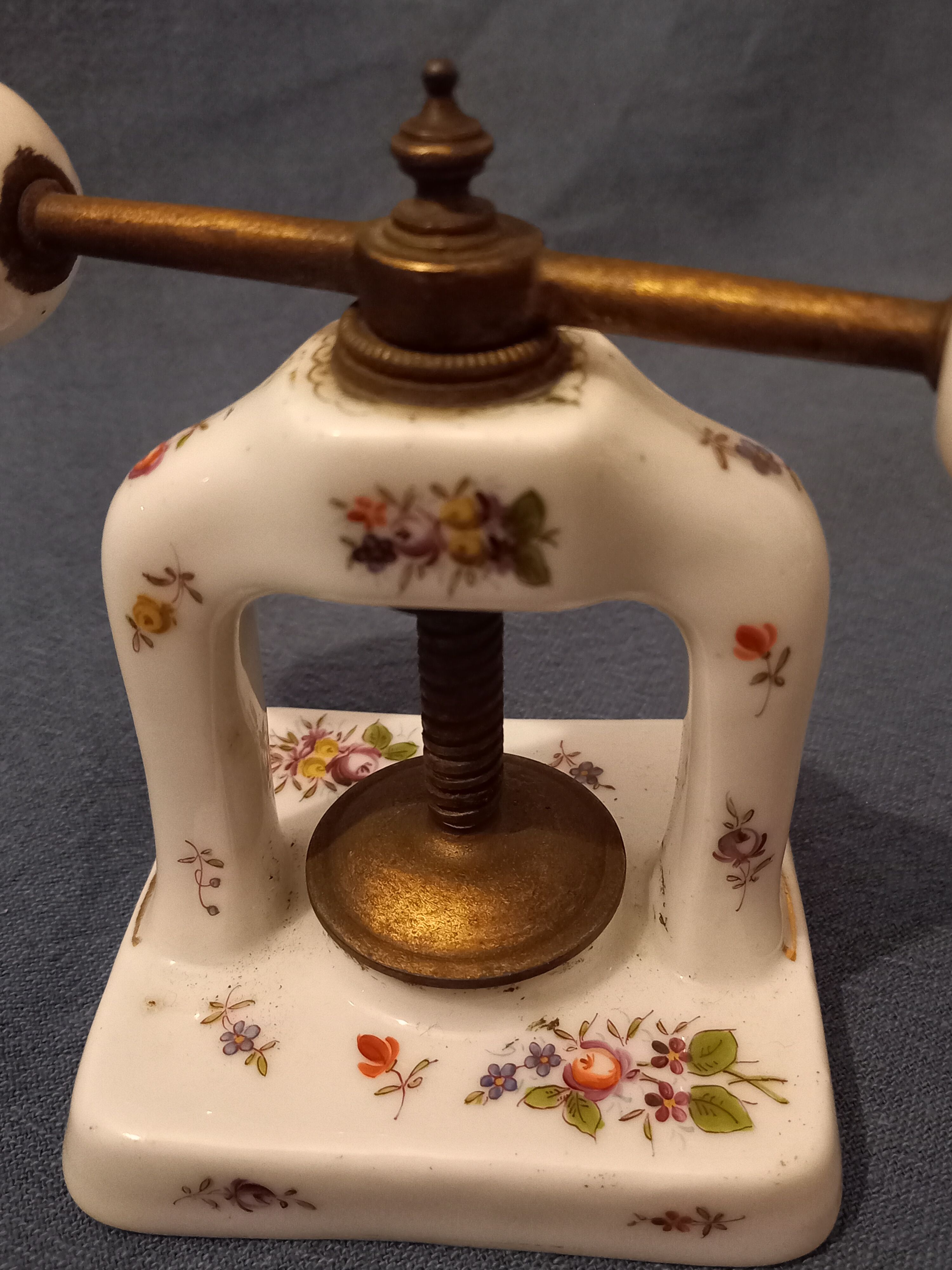 Antique and rare porcelain nutcracker