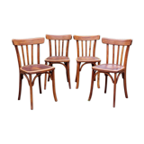 Set 4 chairs bistro Luterma 40s