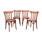 Set 4 chairs bistro Luterma 40s