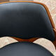 Pair of wooden armchairs