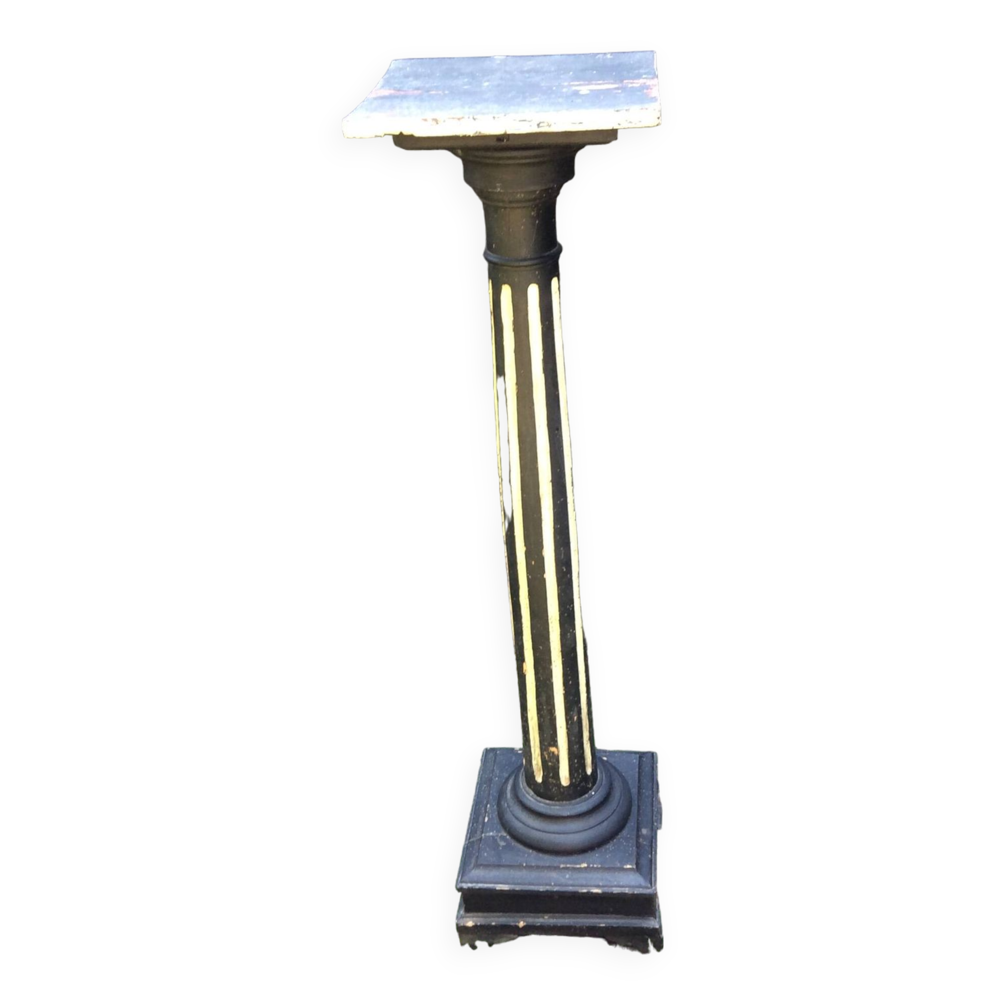 Colonne en bois