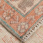 4x8 Vintage Red & Brown Classic Persian Rug, 135x246Cm