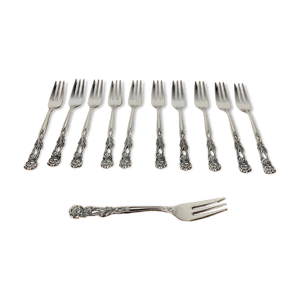 11 fourchettes à dessert - 1970