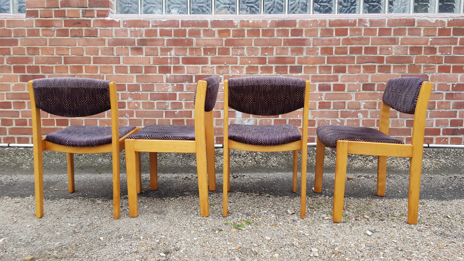 Scandinavian style chairs 1970