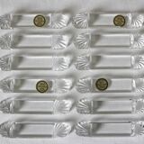 12 Villeroy and Boch crystal knife holders
