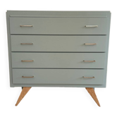 Commode vintage revisitée en Amande (Ressource)