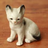 Ceramic cat statue