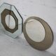 Pair of "kinetic" mirrors, France, circa 1970