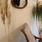 Vintage oval mirror