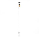 Sliding chandelier Aggregato by Enzo Mari for Artemide, 1970s