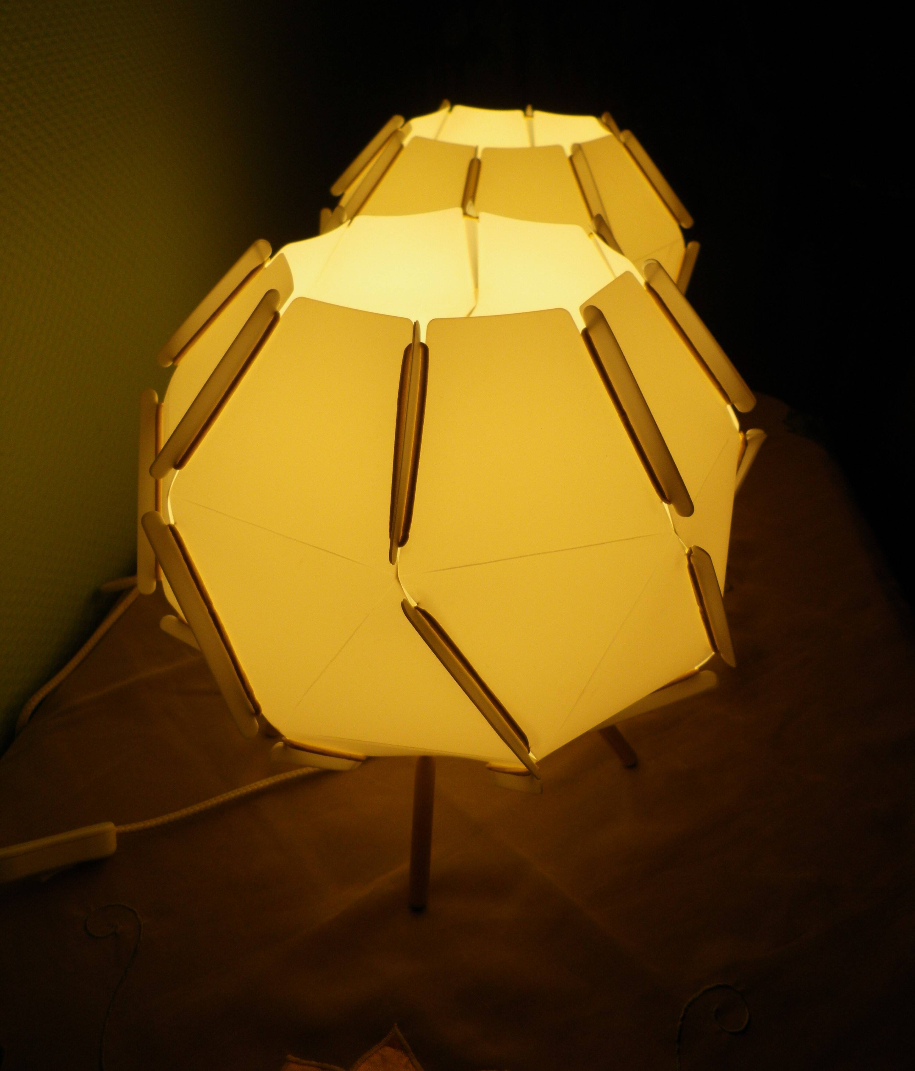 Lamp by designer Mia Cullin